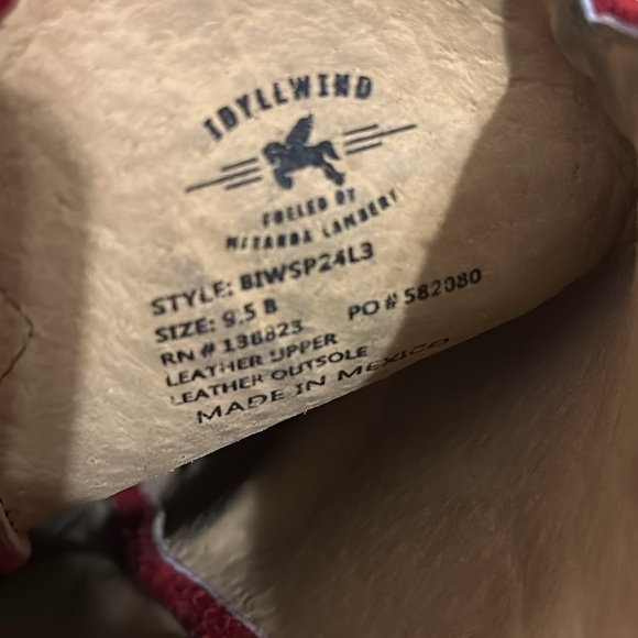 IDYLLWIND WOMEN'S CHARMED LIFE SUEDE WESTERN BOOTS - POINTED TOE - Picture 7 of 7